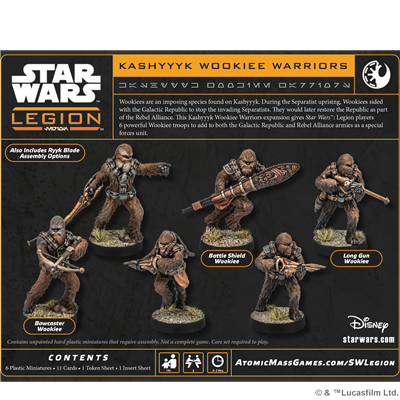 SW Legión: Kashyyyk Wookiee Warriors