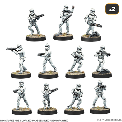 SW Legión: Galactic Republic Starter Set