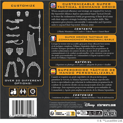 SW Legión: Super Tactical Command Droid
