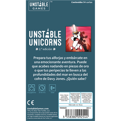 Unstable Unicorns Aventuras