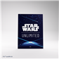 SW: Unlimited Art Sleeves Card Back Blue