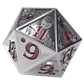 ST: Hellfire Club Premium Metal D20 Die
