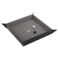 Magnetic Dice Tray Square Black/Gray