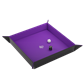 Magnetic Dice Tray Square Black/Purple