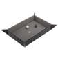Magnetic Dice Tray Rectangular Black/Gray