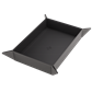 Magnetic Dice Tray Rectangular Black/Gray