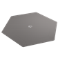 Magnetic Dice Tray Hexagonal Black/Gray