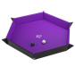 Magnetic Dice Tray Hexagonal Black/Purple