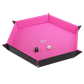 Magnetic Dice Tray Hexagonal Black/Pink